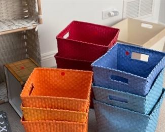 Assorted storage baskets. Photo 1 of 3.