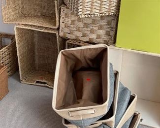 Assorted storage baskets. Photo 2 of 3.
