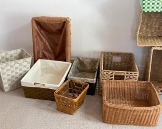 Assorted storage baskets. Photo 3 of 3.