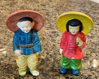 Occupied Japan Japanese figurines.