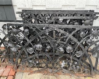 Amazing wrought iron artwork- being sold by bid only!
