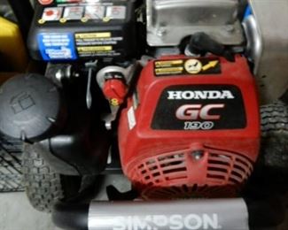 Honda GC190 Pressure Washer