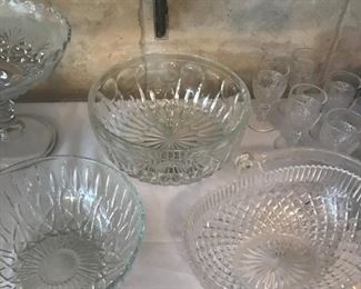Assorted glassware starting at $3