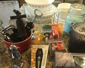 Assorted bar ware starting at $2