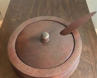 Tureen with spoon $60