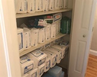 75+ new packages of adult underwear sizes M, Lg, XL and a few XXL $10 each