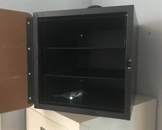 Inside of safe