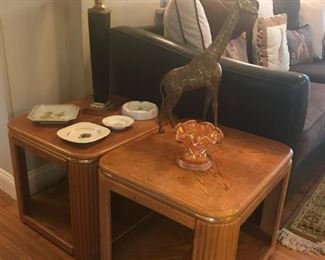 Pair of end tables $40