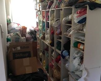 Yarn, Crewel materials ... tons of it!
