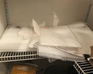 Plastic Canvas sheets by the handful