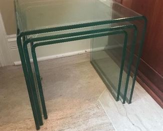Glass Stacking Tables
