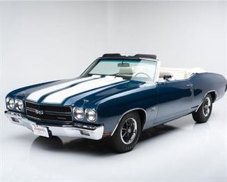 1970 Chevelle SS Convertible with an LS-6 Engine 