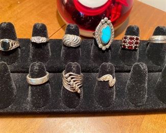 Sterling Silver Rings 