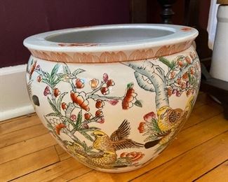 Beautiful Jardinière with Birds