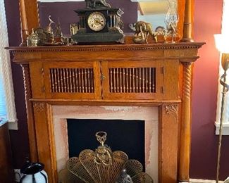 View of the Gorgeous Fire Place