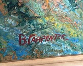 Signature of B. Carpenter