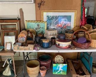 Frames, Terra Cotta, Baskets