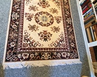 Rectangular Decorative Rug, Approx. 3'x5'