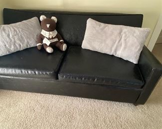 Vintage Vinyl Sofa, Good Condition