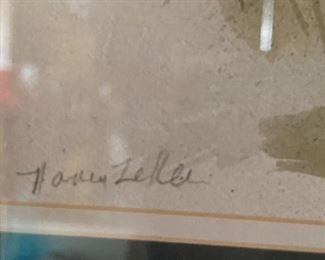 Signature "Nancy Zeller"