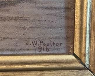 Signature on Original Art