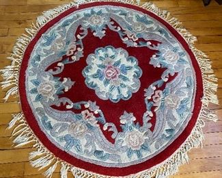 Round Wool Rug