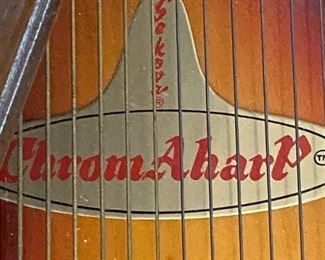 Label on the Autoharp