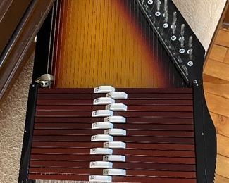 Vintage Sekova ChromAharp Autoharp 12 Chord Model From Japan