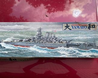 Yamato Japanese Battleship Model