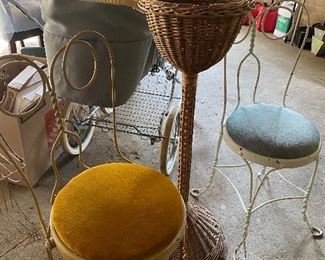 Adorable Vintage Ice Cream Parlor Chairs