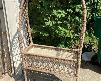 Wicker Planter