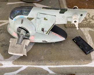 Vintage 1981 Empire Strikes Back Boba Fett Ship “Slave 1”