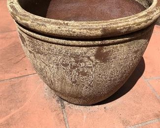 Wonderful collection of large outdoor pots