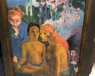 Gauguin style painting