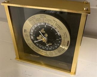 Seiko around the world clock $50