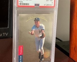 Derek jeter foil psa 6 $375 obo very clean surface