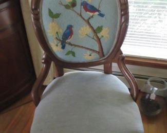 Victorian Chair Needlepoint