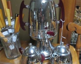 Coffee Urn Set/Bakelite