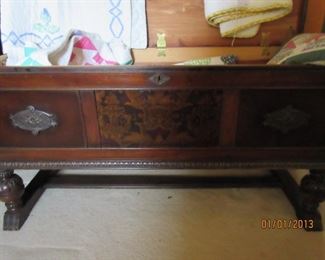 Front of Ed Roos Cedar Chest