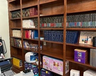 medical supplies and books