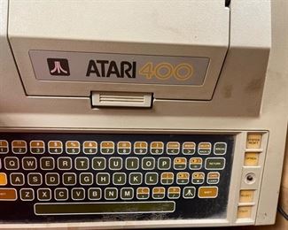 Atari 400, joy stick, games, attachments