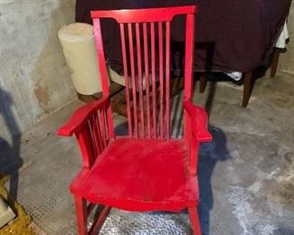 Vintage rocking chair 