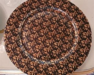 Limoges set of plates..Lazeyras