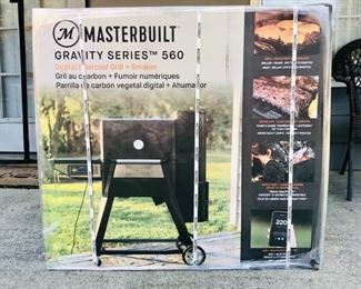 Brand New Never Opened Masterbuilt Gravity Series 560 smoker for sale. 