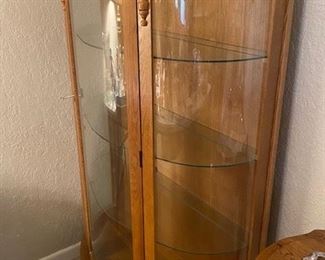 Curved Glass Curio