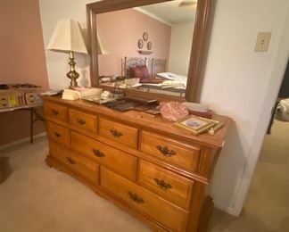 Birchwood Dresser w/Mirror