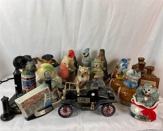 100 Months Aged Jim Beam Decanters