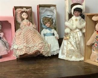 Bonita Bear Porcelain Dolls