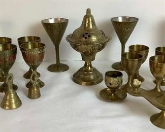 Brass Cups Brass Bells