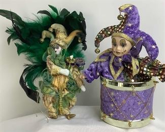 Jesters, One a Music Box